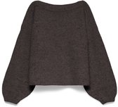VERO MODA - Dames pull - Maat M - Vrouwen - Bruin - polyester
