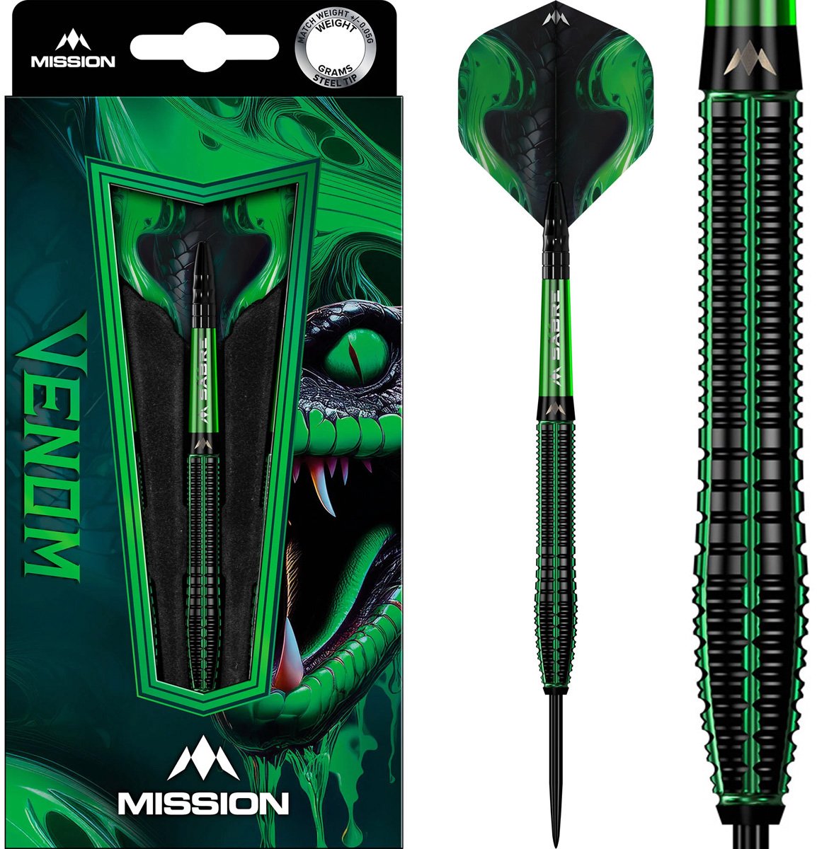 Mission Venom 90% - Dartpijlen