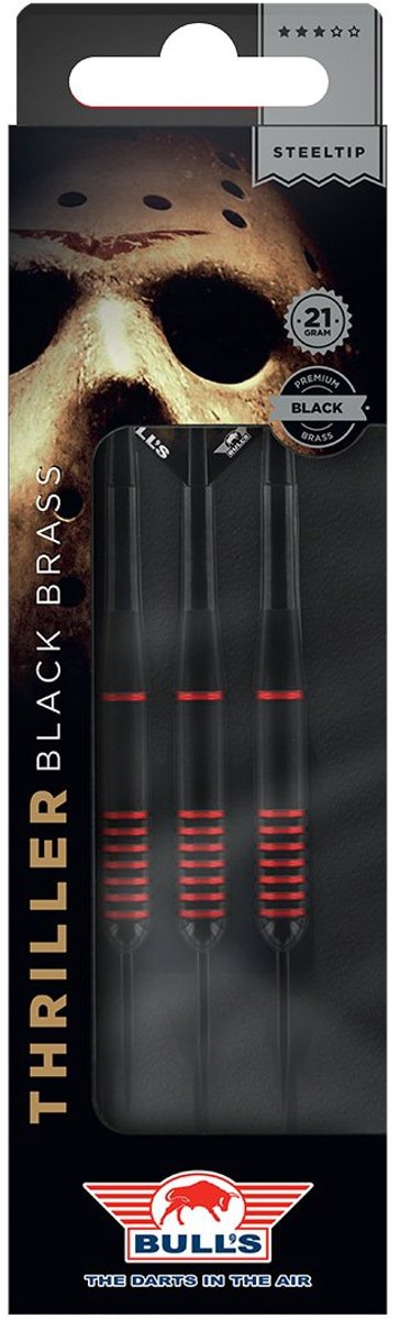Bull's Thriller Black Brass 21 gram - Dartpijlen - 21 Gram van Bull's — afbeelding 4