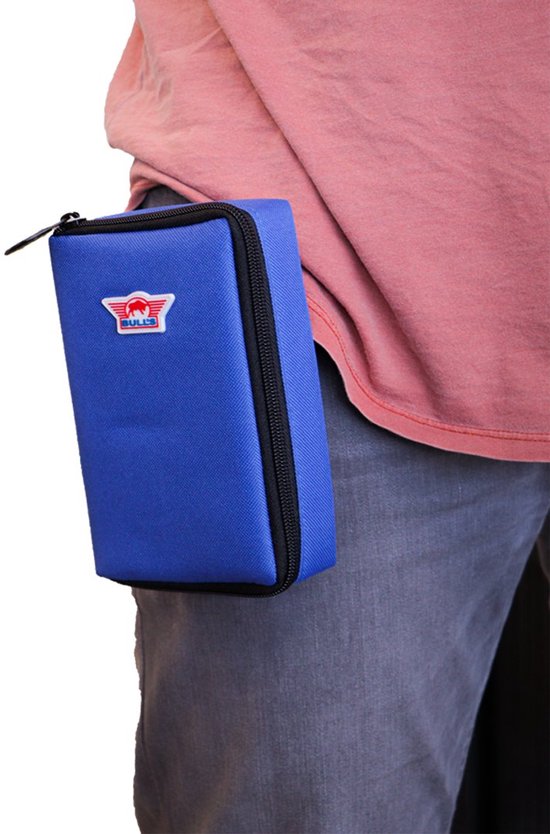 Bull's Unitas Case Nylon Blue - Dart Case van Bull's — afbeelding 5