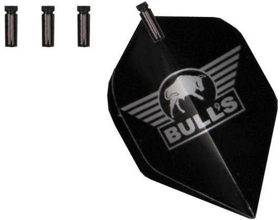 Bull's Flightprotectors Aluminium Black (set) van Bull's — afbeelding 2