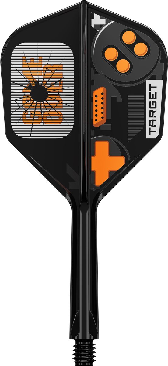 Target K-Flex Game Over NO6 - Dart Flights van Merkloos — afbeelding 2
