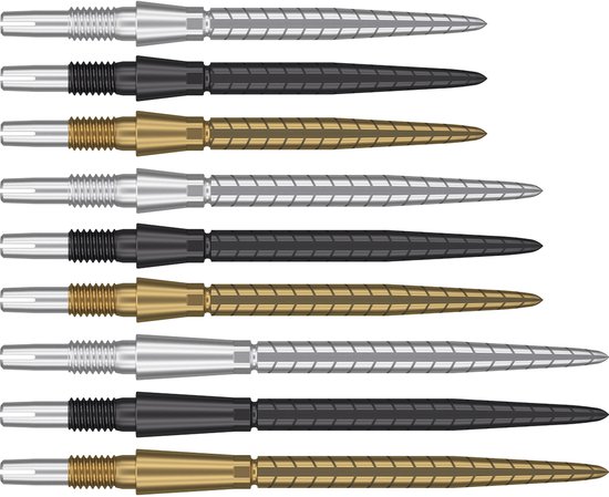 Target Swiss Points Storm Quartz Silver 30mm van Target — afbeelding 4