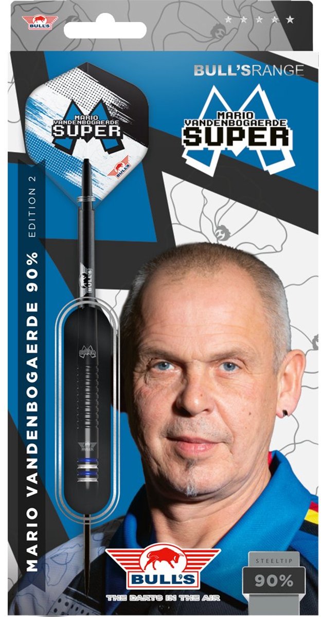 Bull's - Dartpijlen - Mario Vandenbogaerde E2 - 90% Tungsten - 22 Gram van Bull's — afbeelding 5