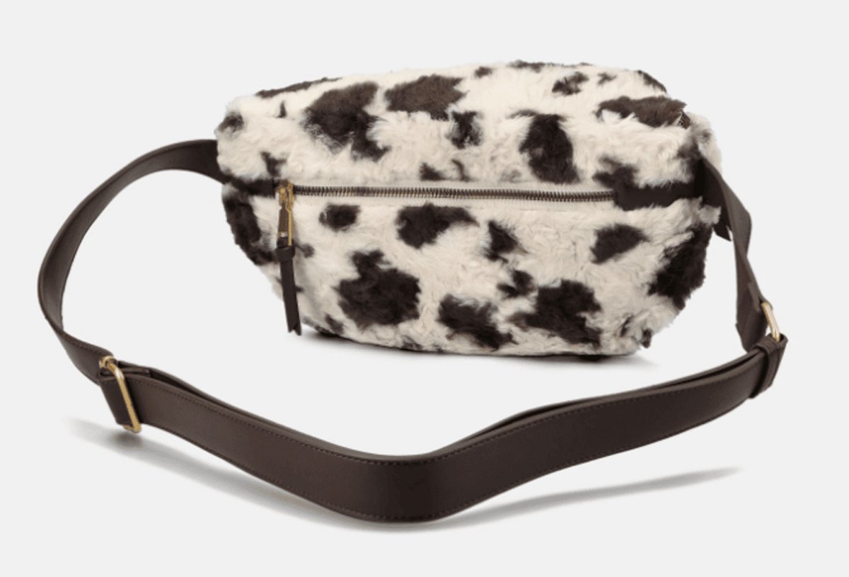 Laurent David Crossbody Ally Dark Brown | Wit | Maat: One Size