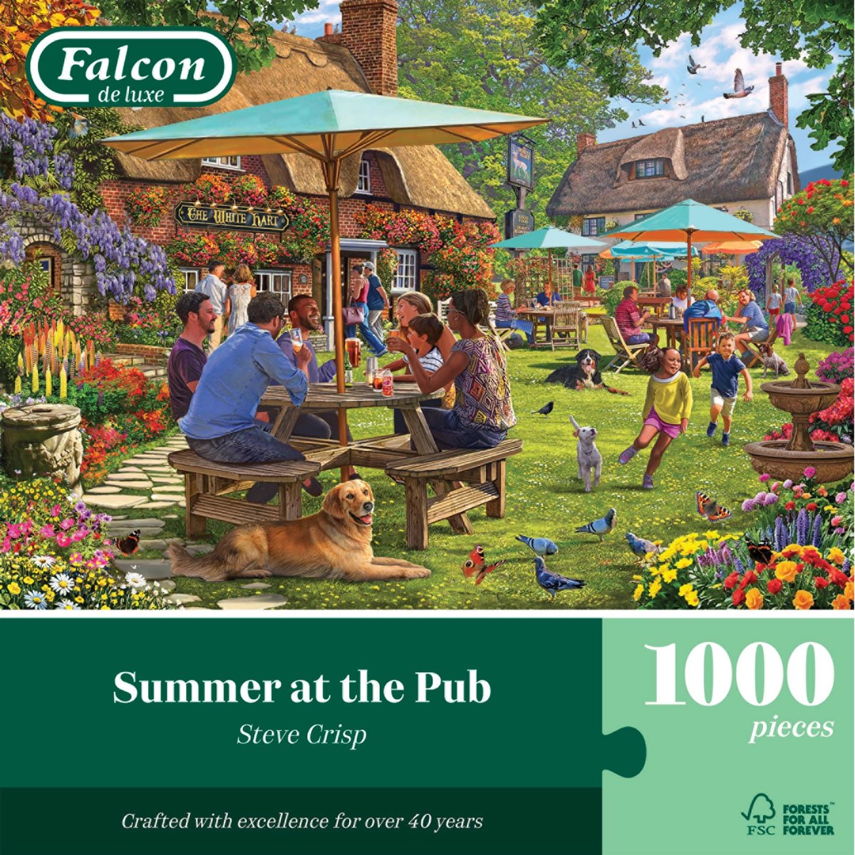 Falcon - Summer at the Pub (1000 pieces) - ShopVlot