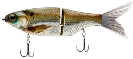 Spro KGB Series Chad Shad 18cm - 67g - Haak 1/0 - Kleur : Golden Shiner van Merkloos — afbeelding 2