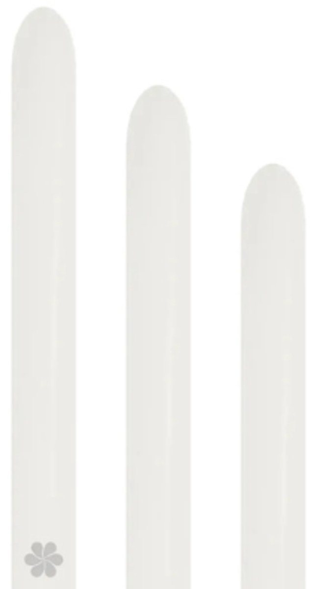 Modelleerballon Sempertex 260s fashion Almond White – 50 stuks