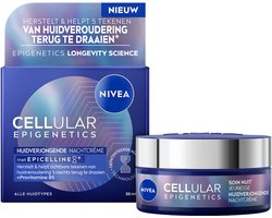 NIVEA Cellular Epigenetics Huidverjongende Nachtcrème - Anti-Age - Verstevigend - Provitamine B5 -…