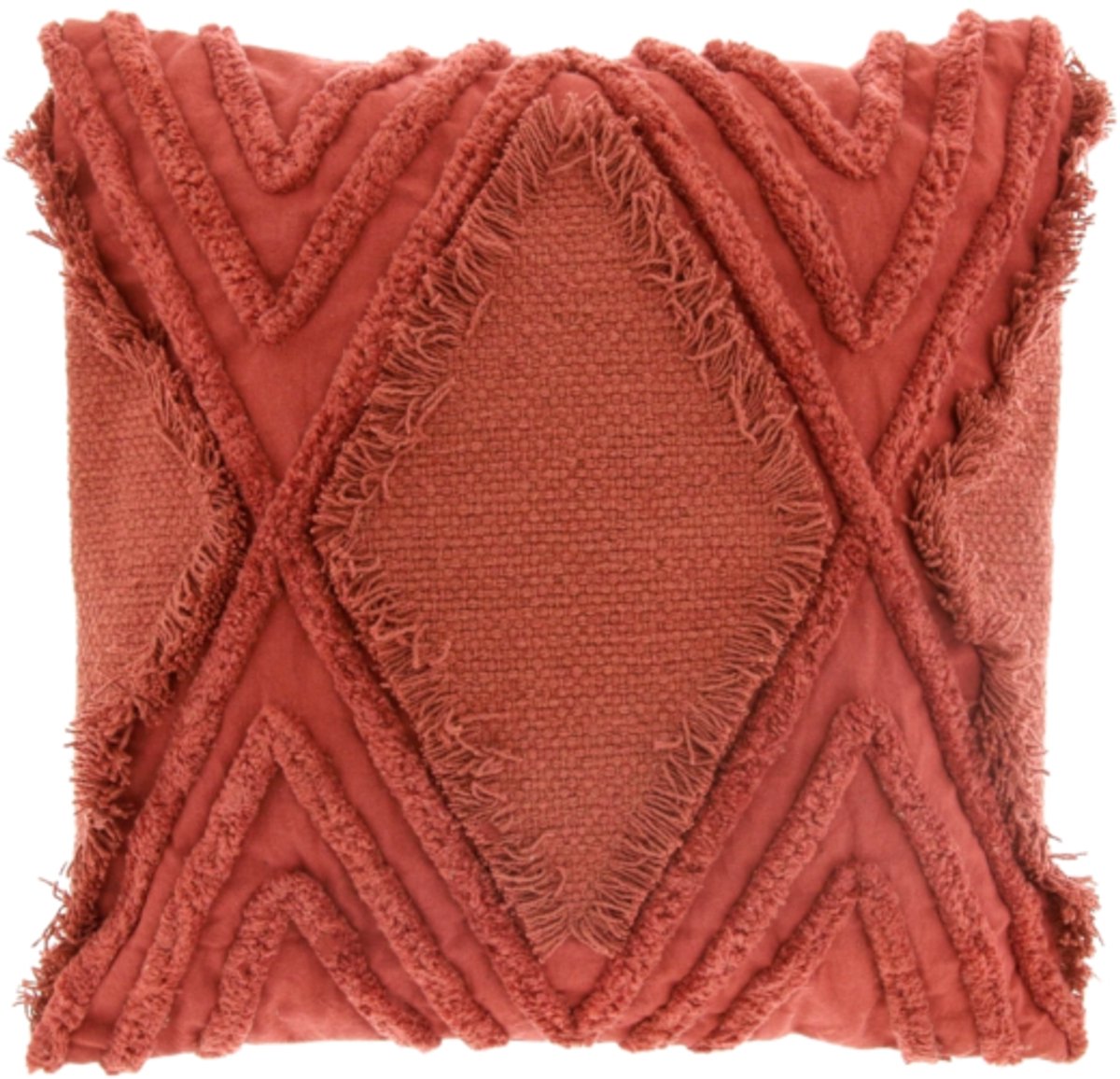 Unique Living kussen Crato redwood 45 x 45 cm