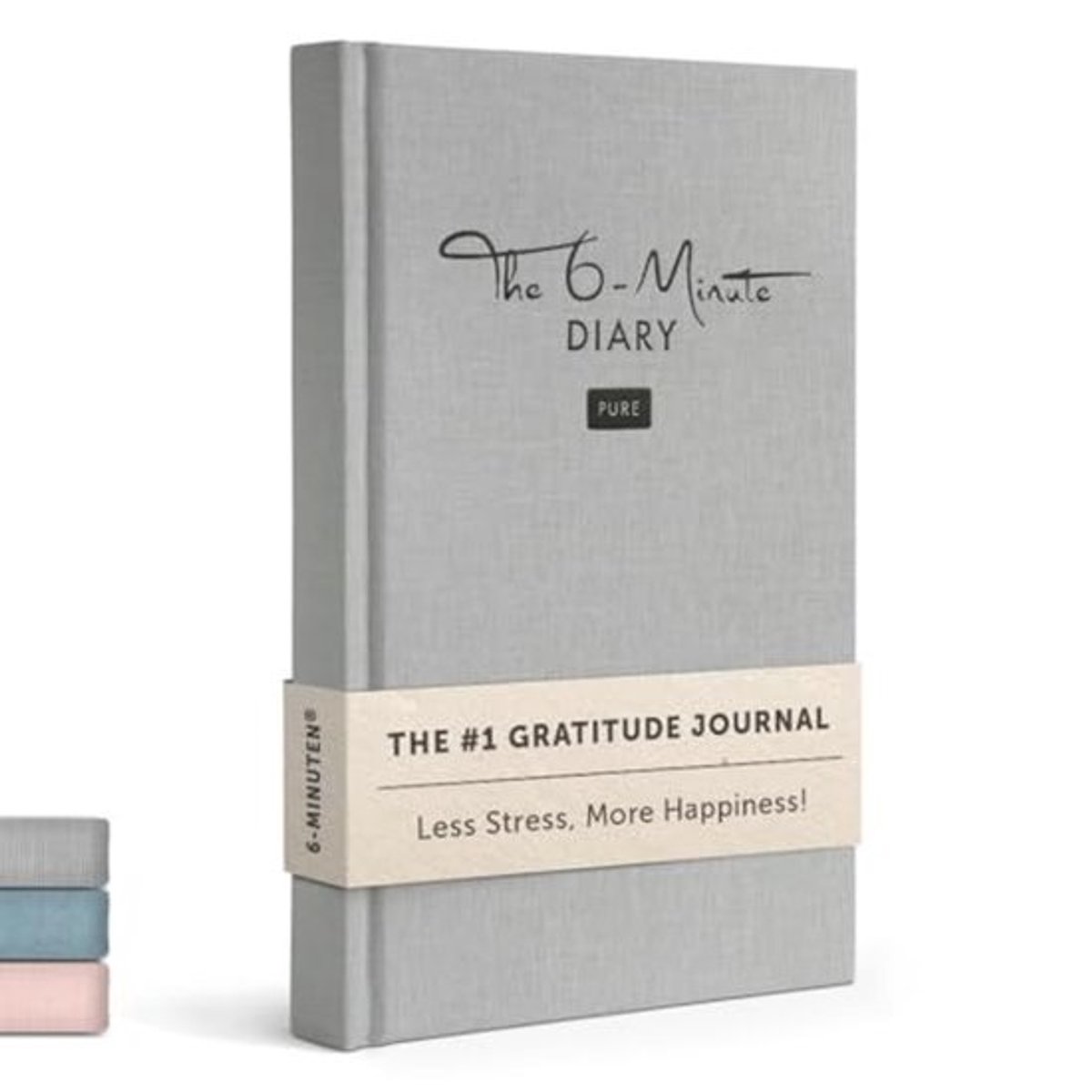 6-minuten dagboek - Mindfulness, geluk en productiviteit | Ongedateerde dagelijkse planner | Dankbaarheidsjournal