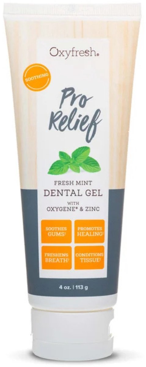 Bol.com Oxyfresh Pro Relief TandGel - Verse munt - Zonder fluoride aanbieding