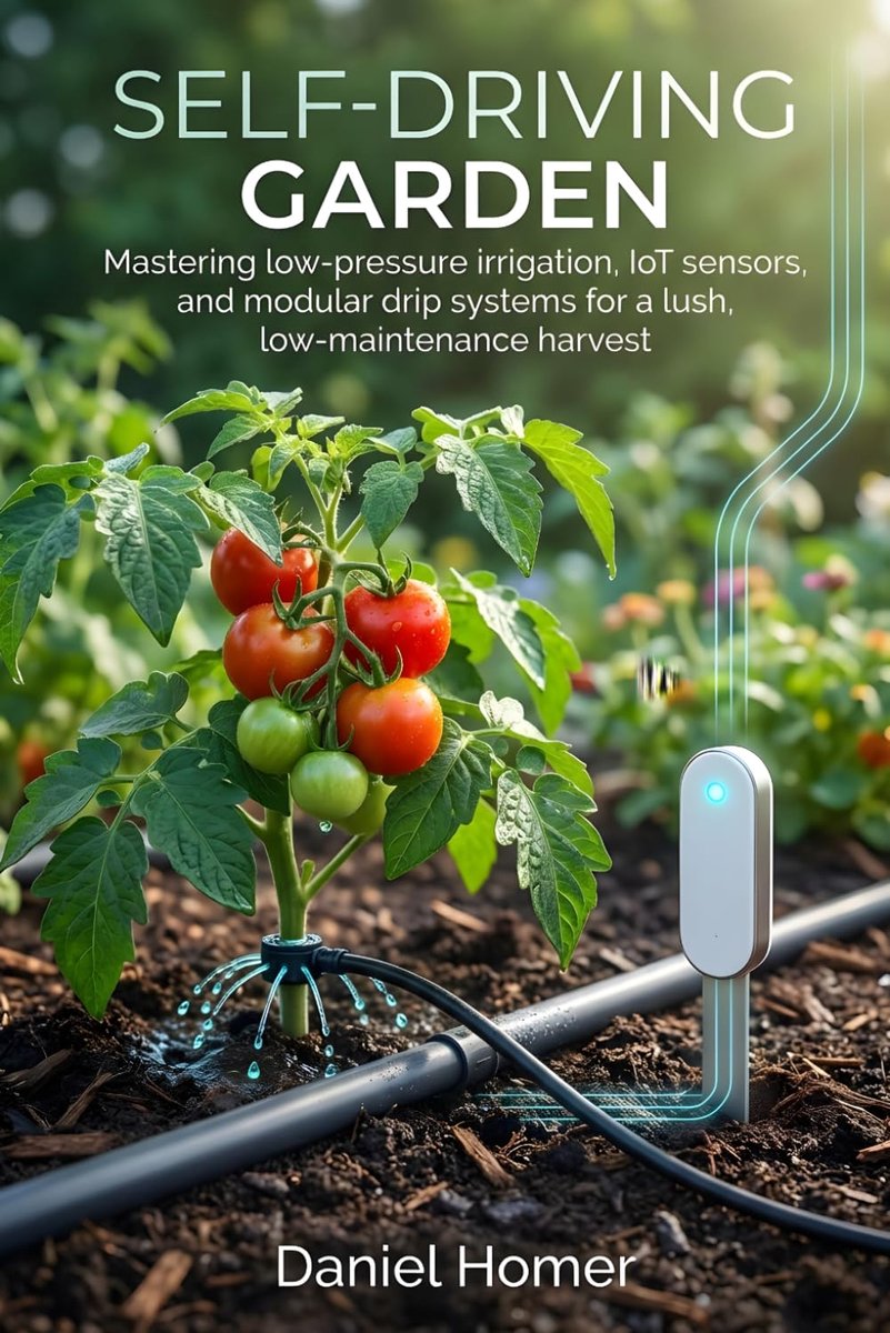 Self-Driving Garden: The Complete Guide to Smart Drip Irrigation and a Water-Wise Garden That Adapts to Drought, Heat - ShopVlot
