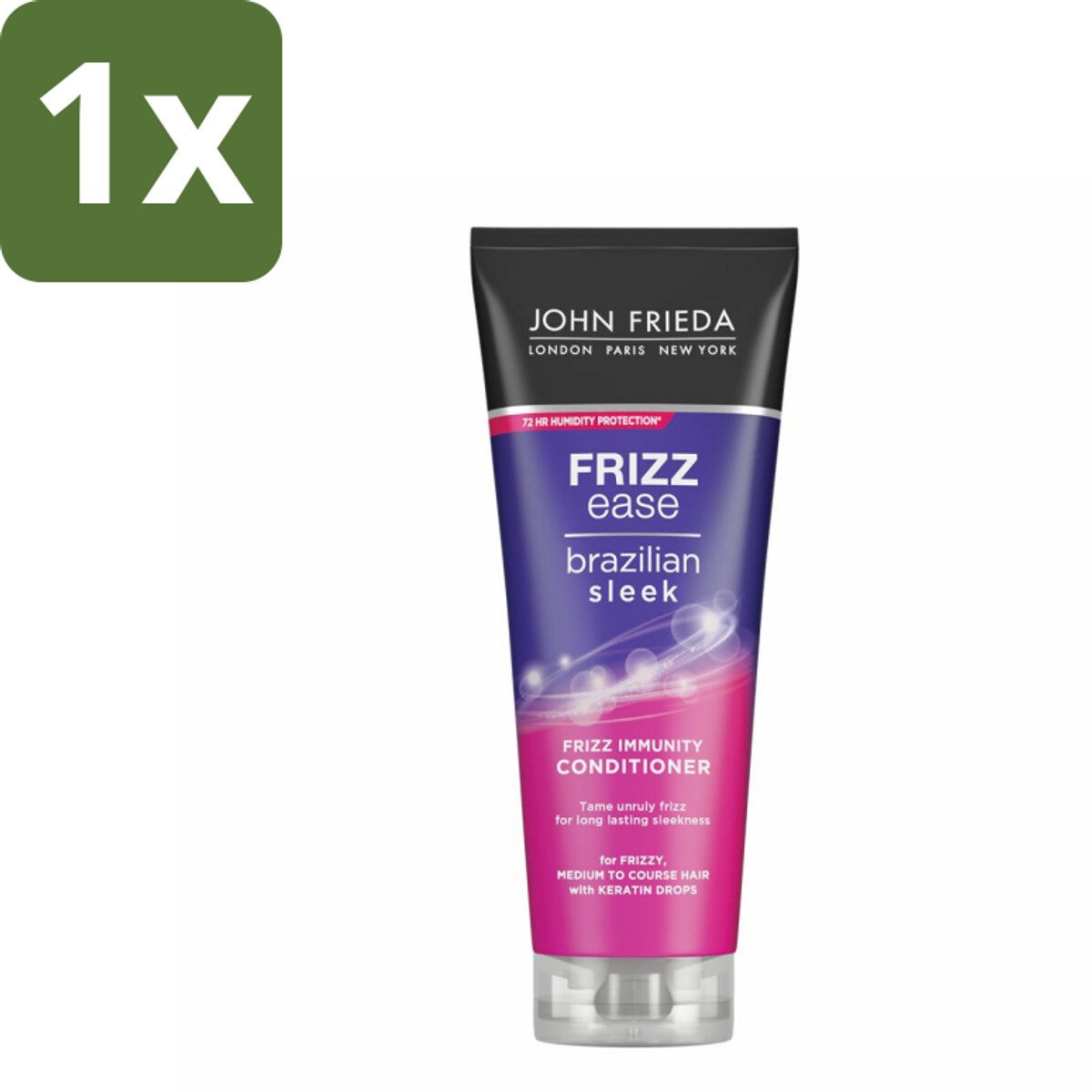 1 x John Frieda – Conditioner – Ease – Gladmakend – 250 ml - Koffiezetapparaat