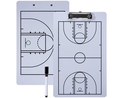 Magnetisch Tactiekbord Basketbal, RoseFlower Pro Basketball Coaching Tactics Board met Stift, Magneten, Wisser - ShopVlot