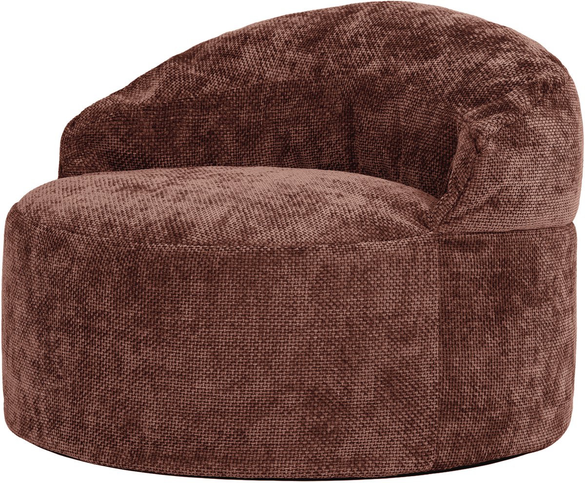 icon - Orb Zitzak Fauteuil - Chenille - Bordeaux