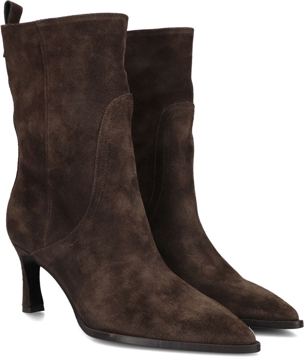 LINA LOCCHI Av 131/b Enkellaarsjes - Enkelboots met rits - Dames - Bruin - Maat 37