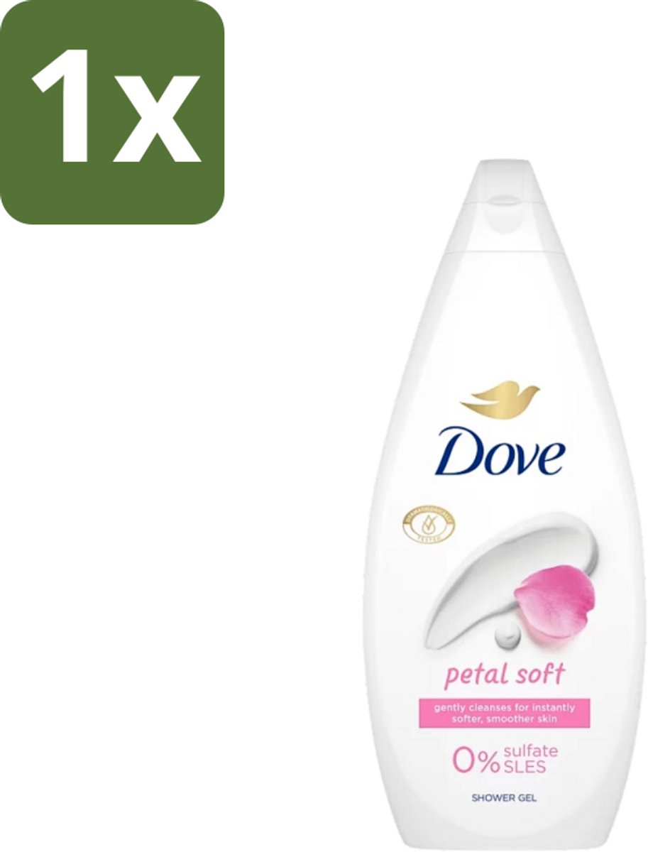 Dove Petal Soft - Douchegel - Sulfaatvrij - 250 ml - 1 stuk
