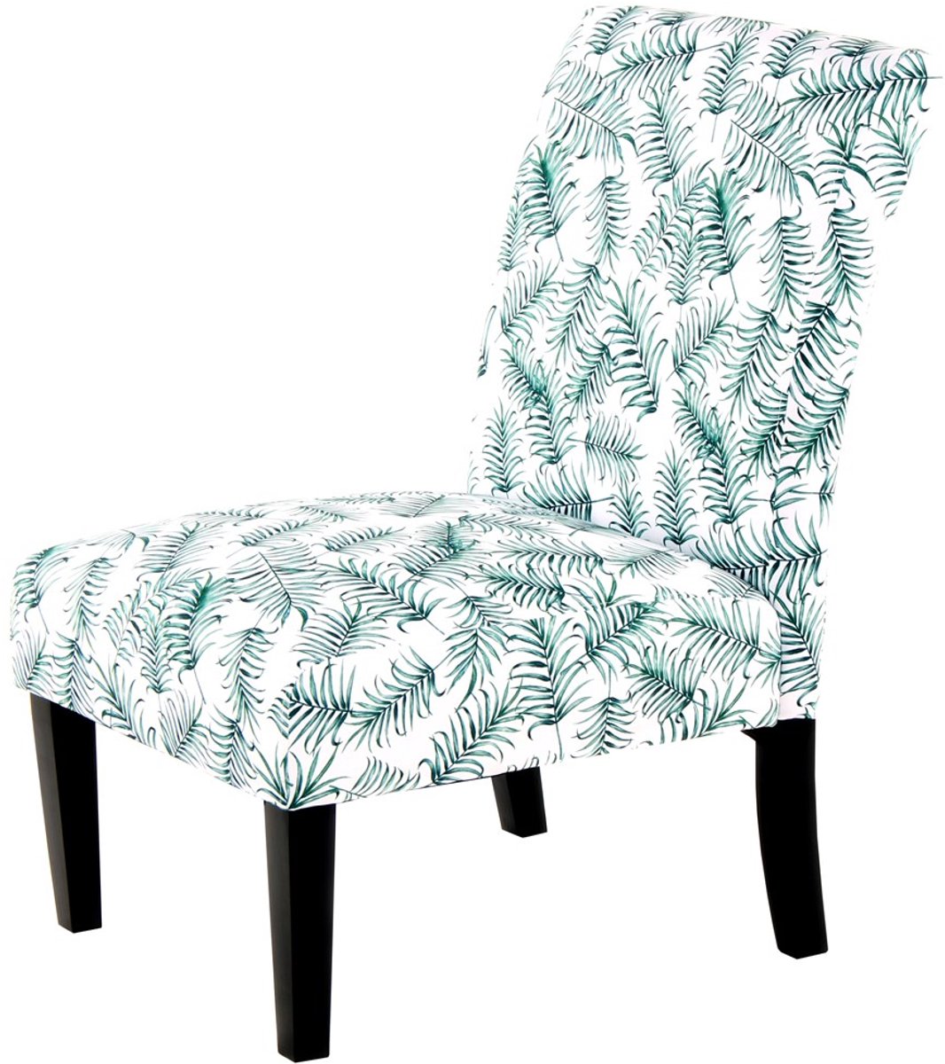 Padiro loungestoel - meerkleurig - stof - beukenhouten poten - zithoogte 45 cm - botanisch