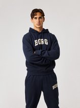 Björn Borg Classic Print Hoodie Heren Trui Met Capuchon Mannen Heren - Katoen - Donkerblauw - Maat M