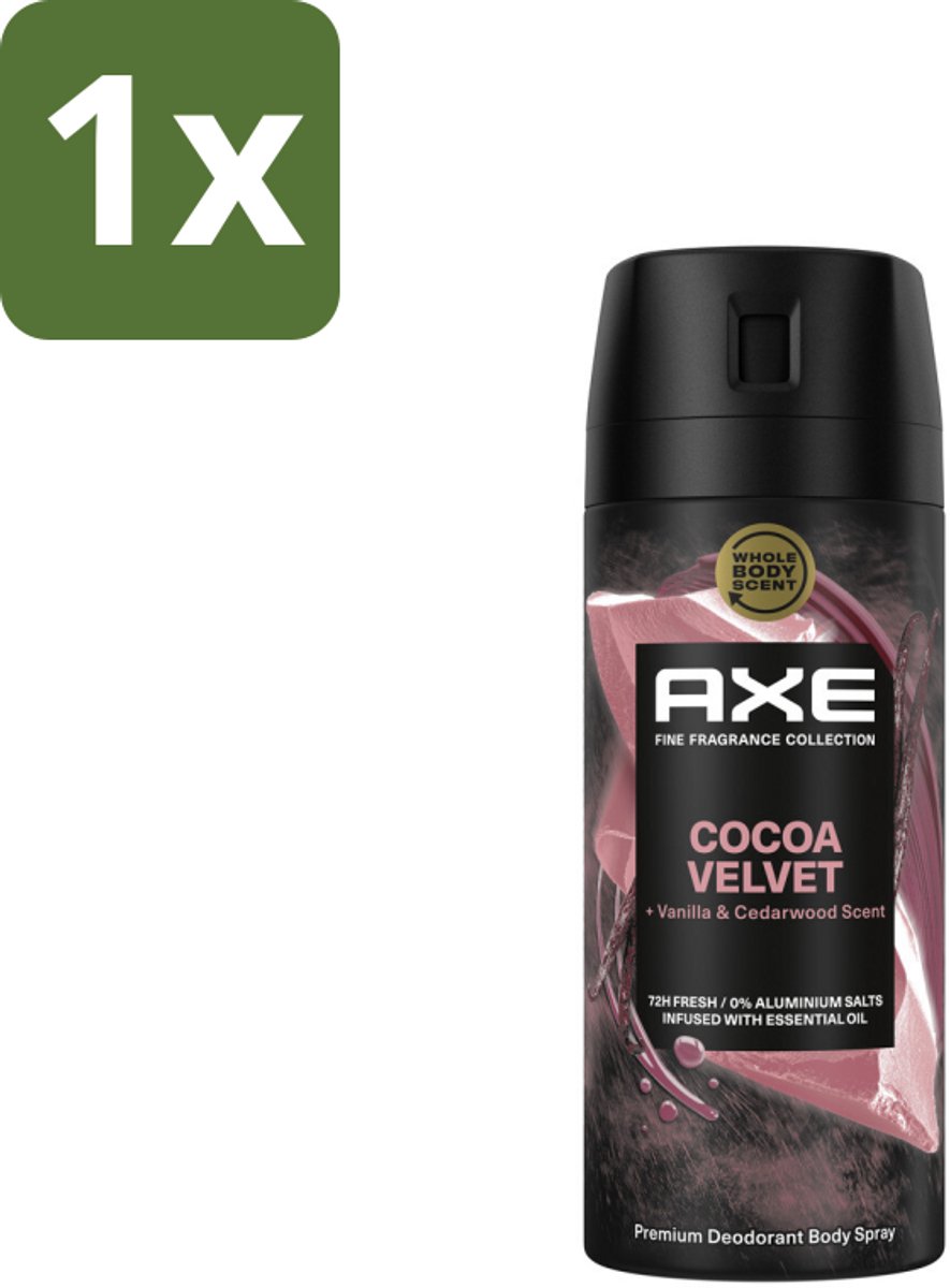 Axe – Deodorant – Cocoa Velvet – 150 ml - 1 stuk