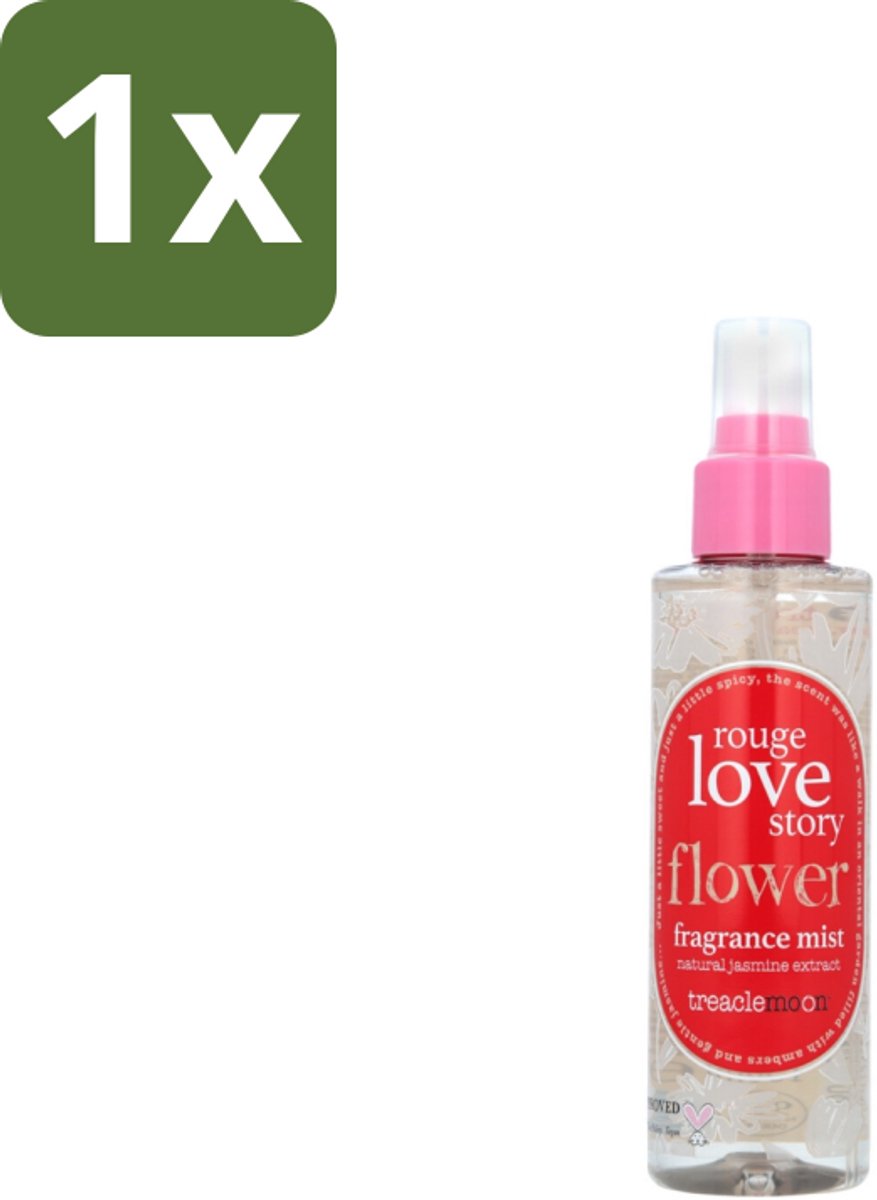 Treaclemoon – Body Mist – Rouge Love Story – 150 ml - 1 stuk