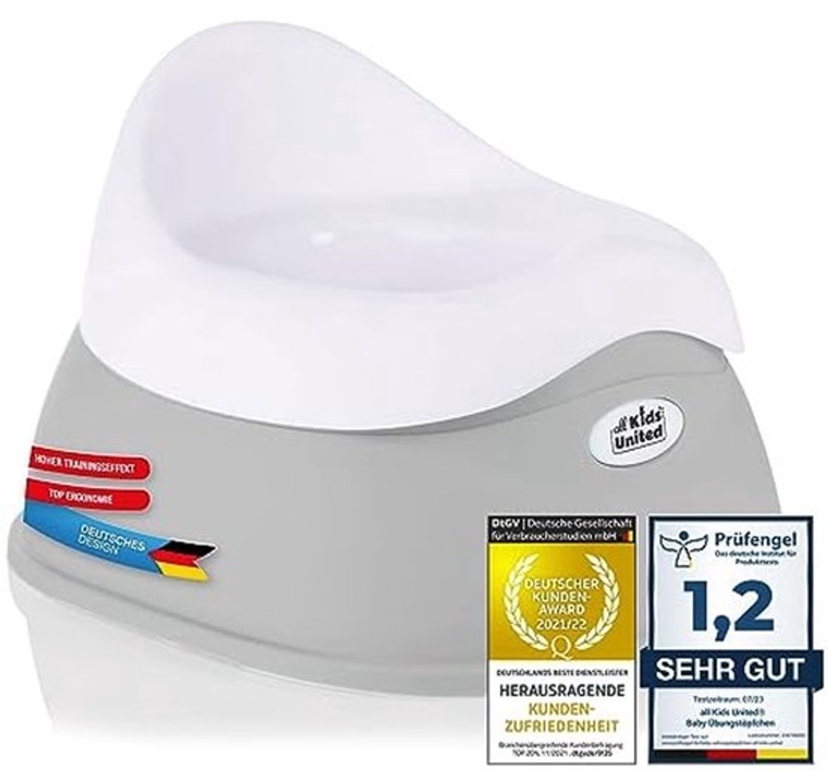 Ergonomisch Kinderpotje voor Toilettraining - Comfortabel en Kindvriendelijk Oefenpotje