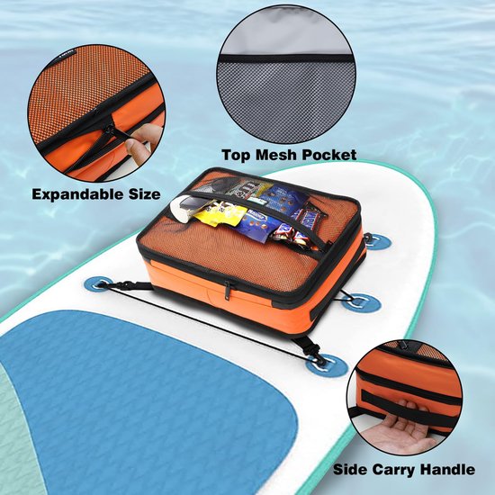 Waterdichte Koeltas voor Paddle Board en Kajak met Isolatie — afbeelding 4