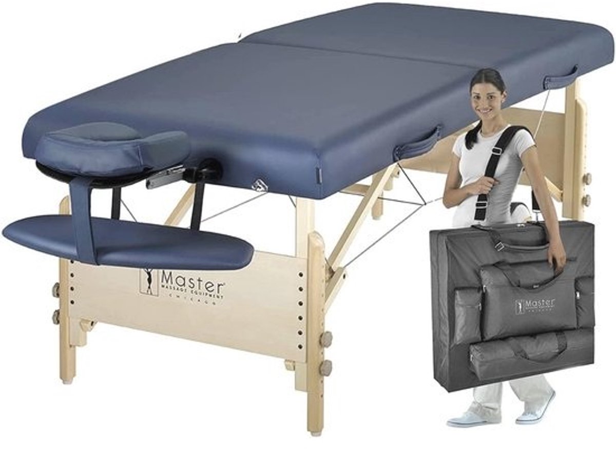 Luxe Draagbare Massage Tafel met Gezichtsgat - Extra Breed en Comfortabel