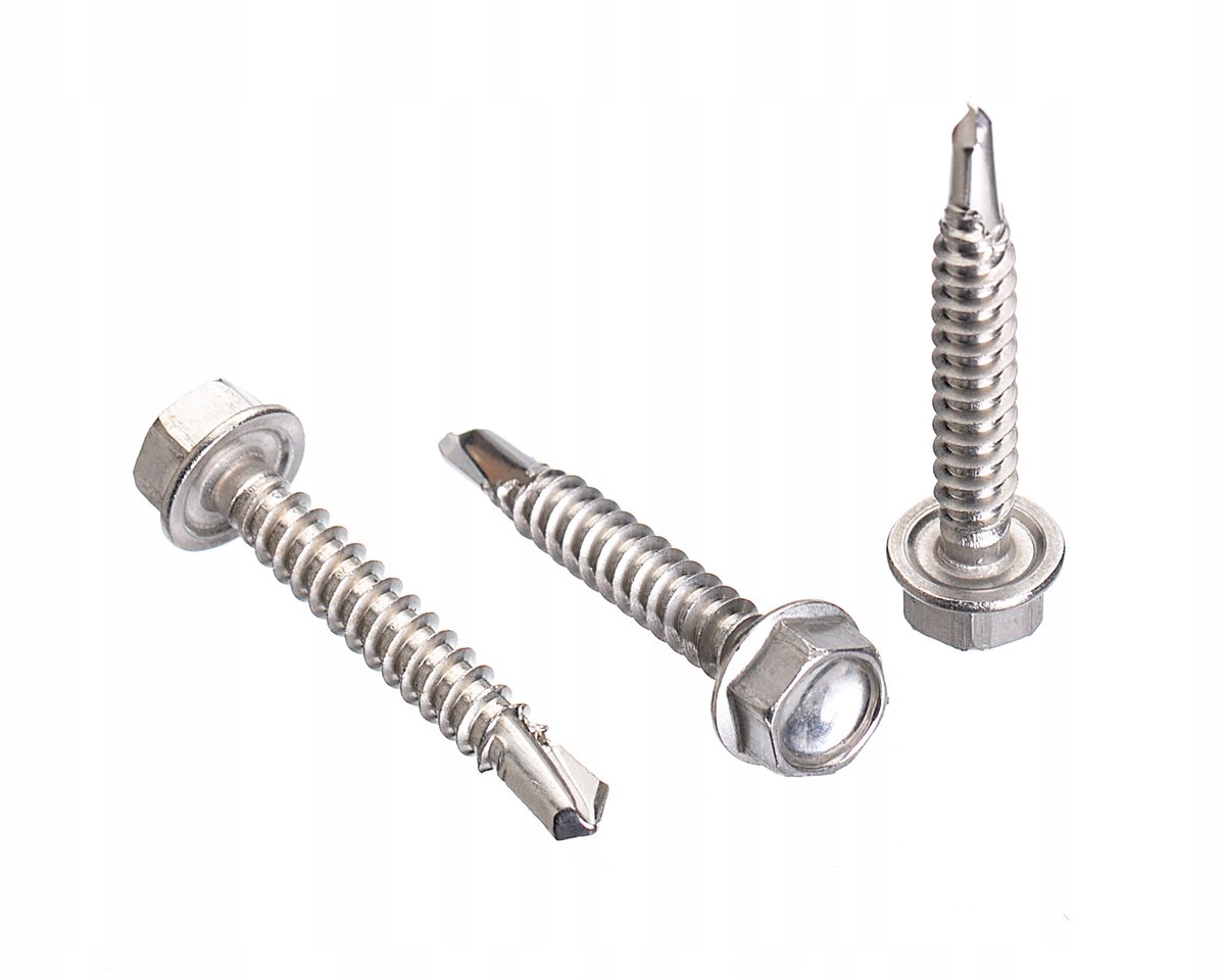 RVS Zelfborende Schroeven 4,2x32mm - 10 Stuks - DIN 7504K