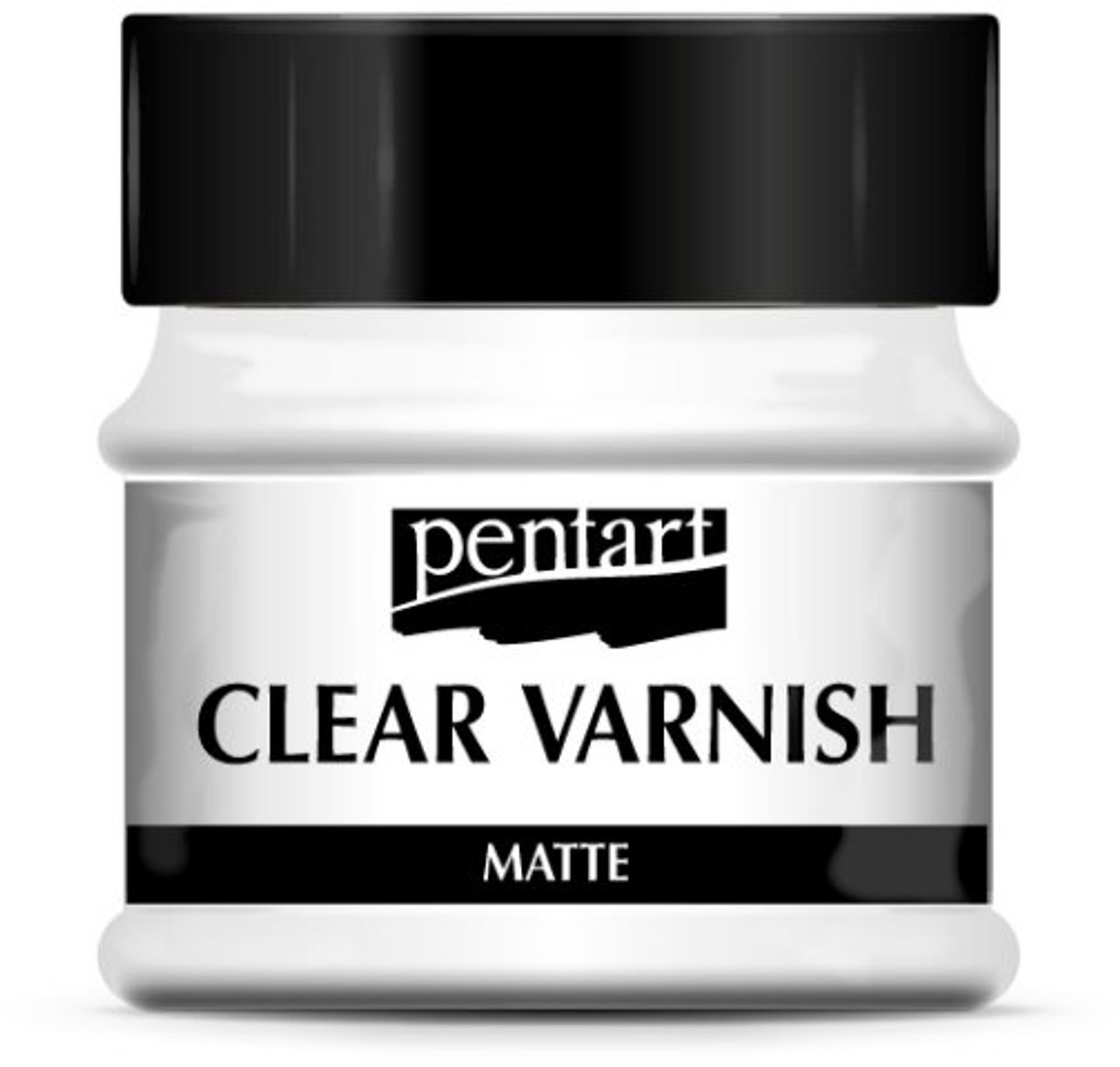 Pentart Solvent-gebaseerde Sneldrogende Blanke Lak Mat - 50 ml.
