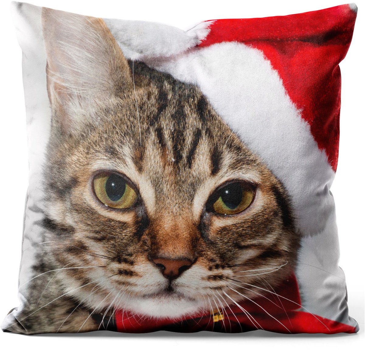 Feestelijke Sierkussenhoes 40x40 cm - Zacht Velours, Kerstdecoratie