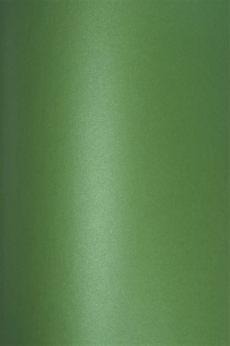 Netuno - groen metallic papier - A4 - 21 x 29,7 cm - 10 vellen - 280 gram - Aster Metallic Christmas Green