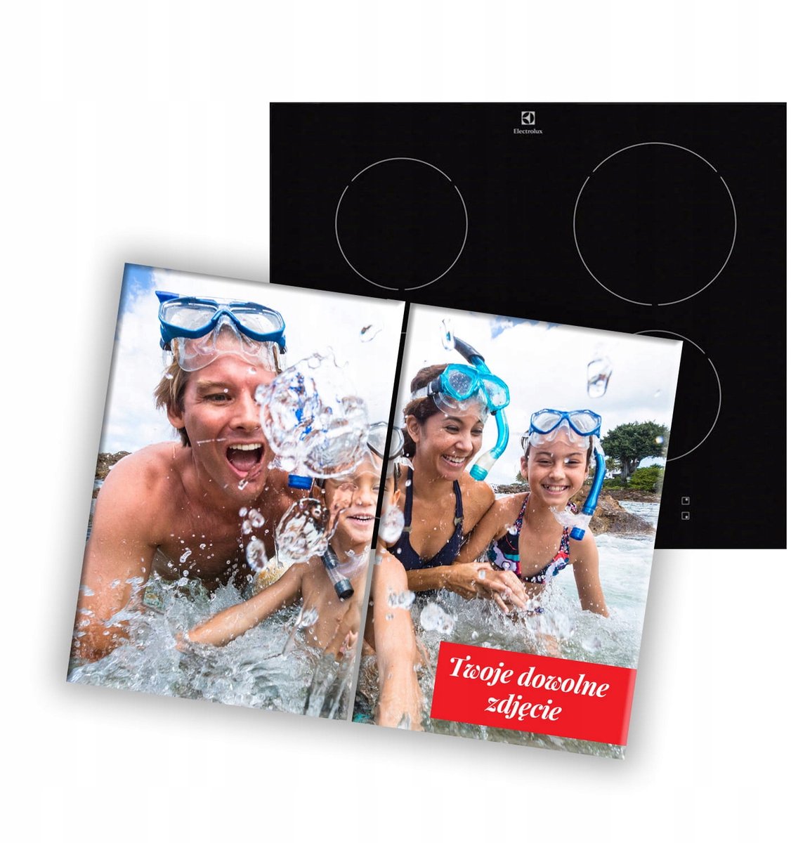 2x Glazen Keukenplank met Foto 30x52 cm - Personaliseerbaar
