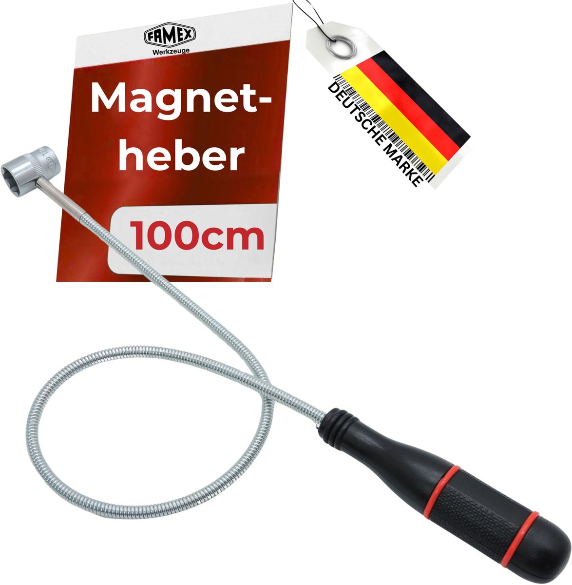 FAMEX 15104 Magnetheffer 100cm, draagkracht 700g