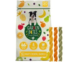 duvoplus Garden Bites - Fruity Dental Swirls Hondensnacks - Hondensnoepjes - Vegetarisch & Glutenvrij - Small 30st