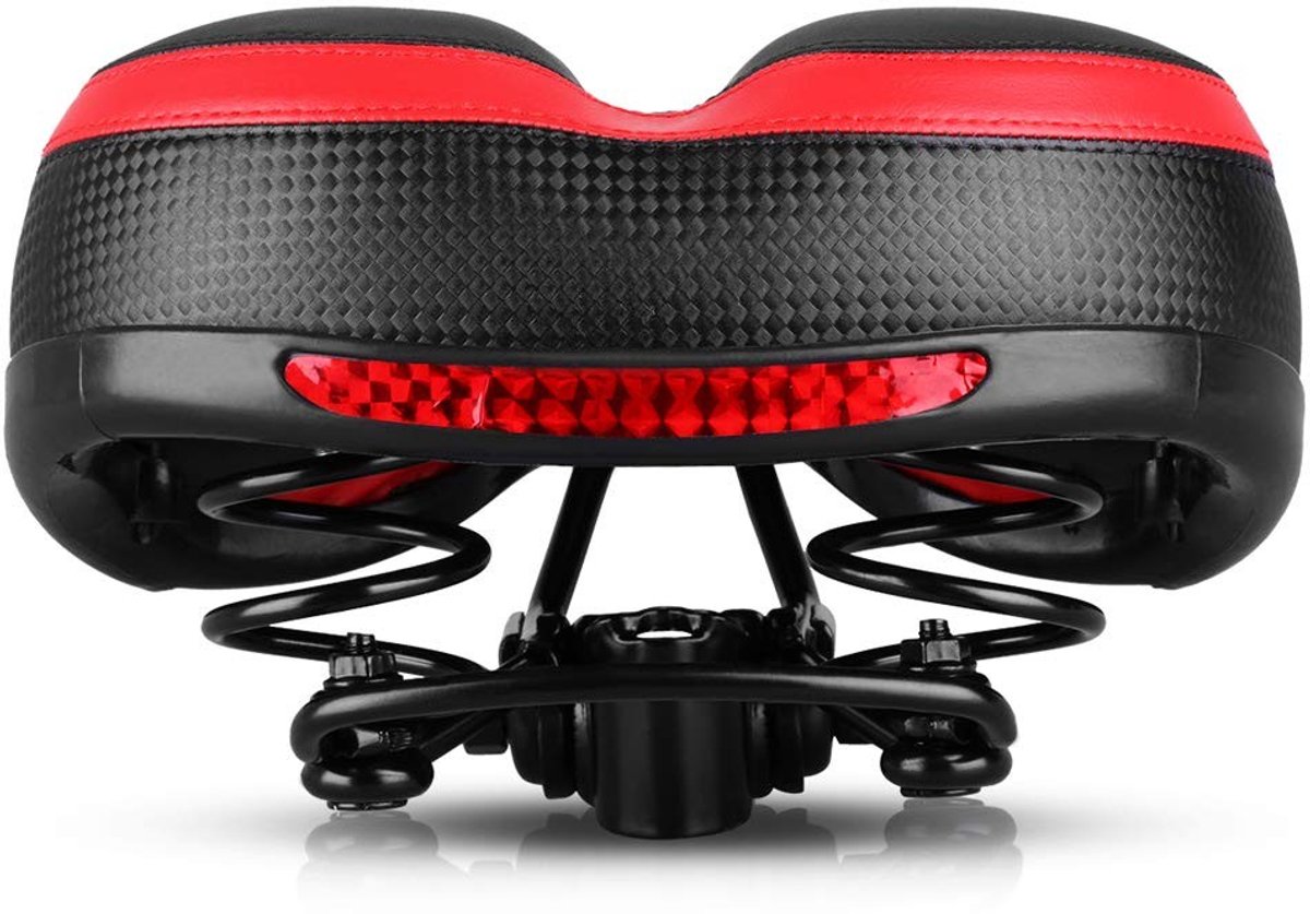 Solidchoice - Comfortabele Fiets Zadel met Gel Vulling