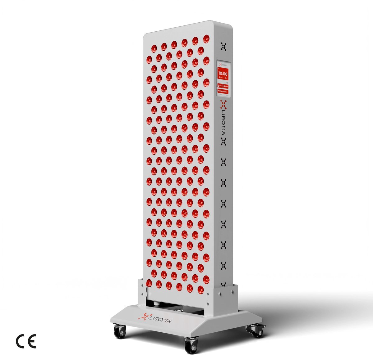 LIROMA® PrimeFORCE Advanced - Rood licht therapie - 8 Golflengten - Afstandsbediening - LED Infraroodlamp - Infraroodtherapie - Collageen Lamp - Fibromyalgie - Lichttherapie