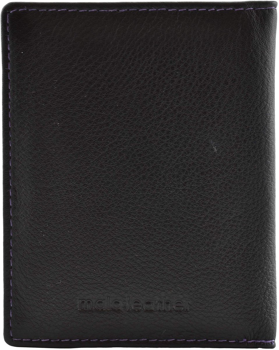 Mala Leather Odyssey Soft Leather Travel Pass/Oyster Kaarthouder 555_14 Zwart - ShopVlot