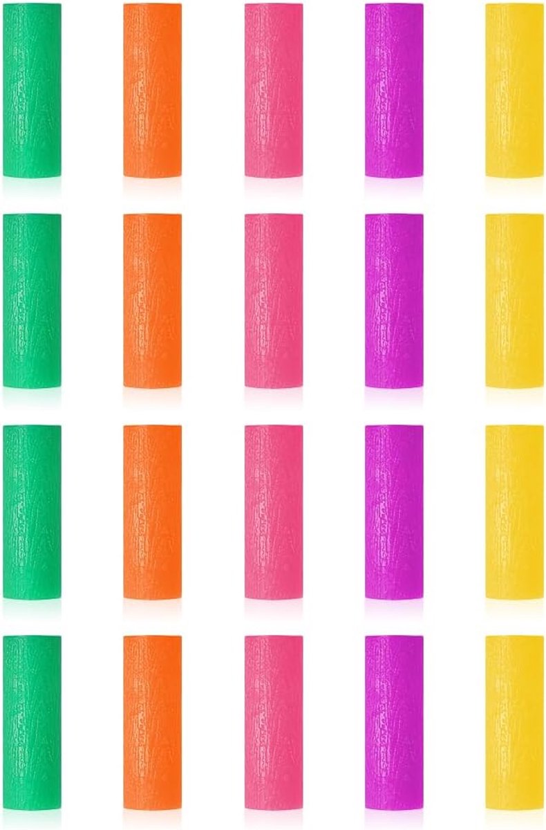 OFFCUP Aligner Chewies, 20 stuks seater aligner, Chewies-tablets, uitlijningsvakken, zitplaats in 5 kleuren (geel - ShopVlot