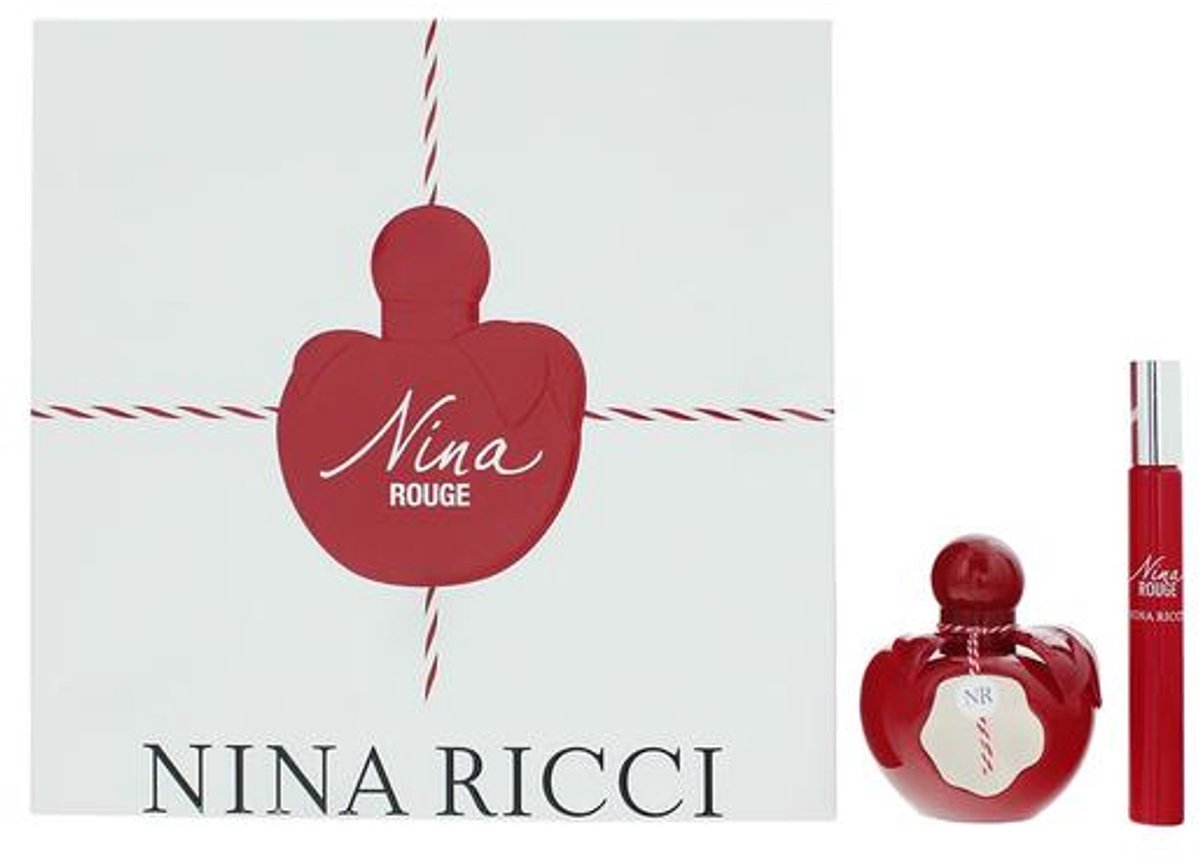 Nina Ricci Nina Rouge Eau de Toilette 50 ml + Eau de Toilette Roll-On 10 ml Gift Set