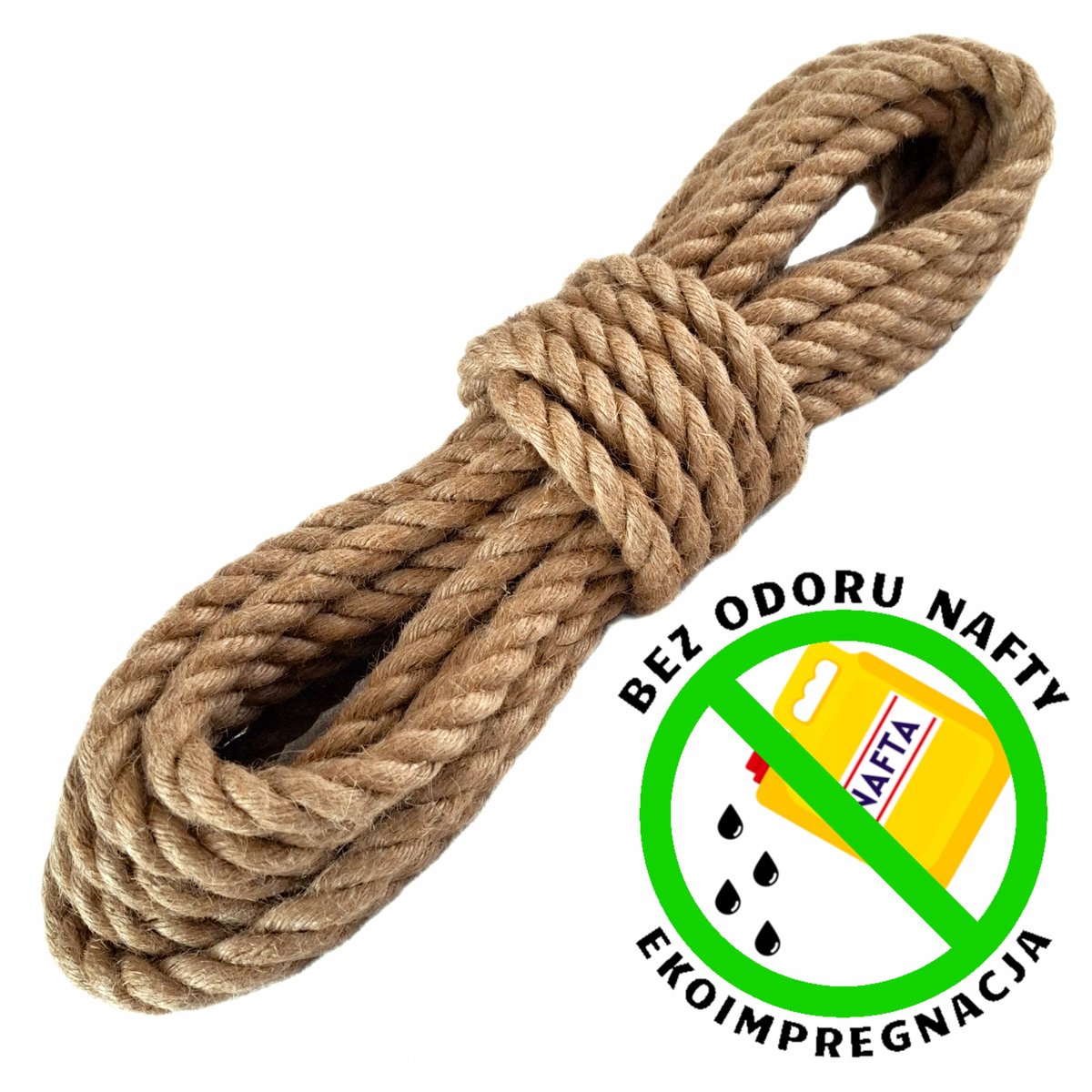 Natuurlijk Jute Touw 14mm 30m - Geurloos & Duurzaam