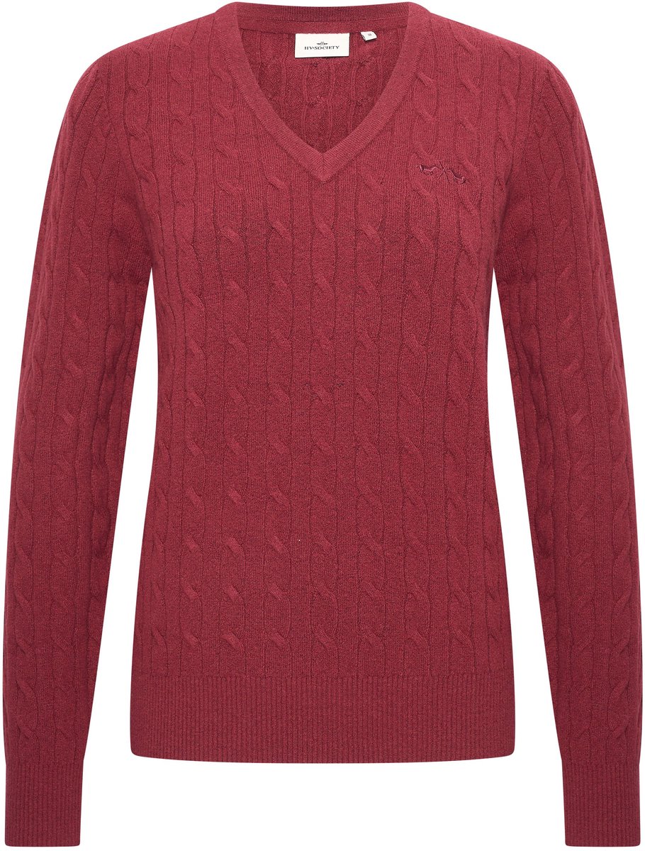 Hv Society - Trui - Burgundy - 3XL (46)