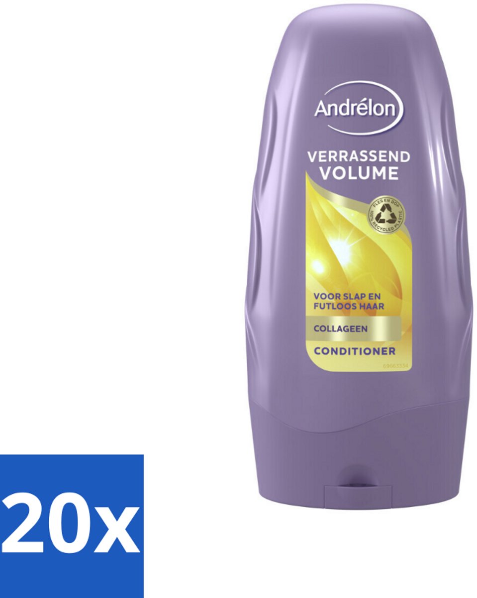 20 x Andrélon Conditioner Verrassend Volume 250 ml - Volume - Haarkleur - Haartype - Haartoevoeging - Haartoevoeging