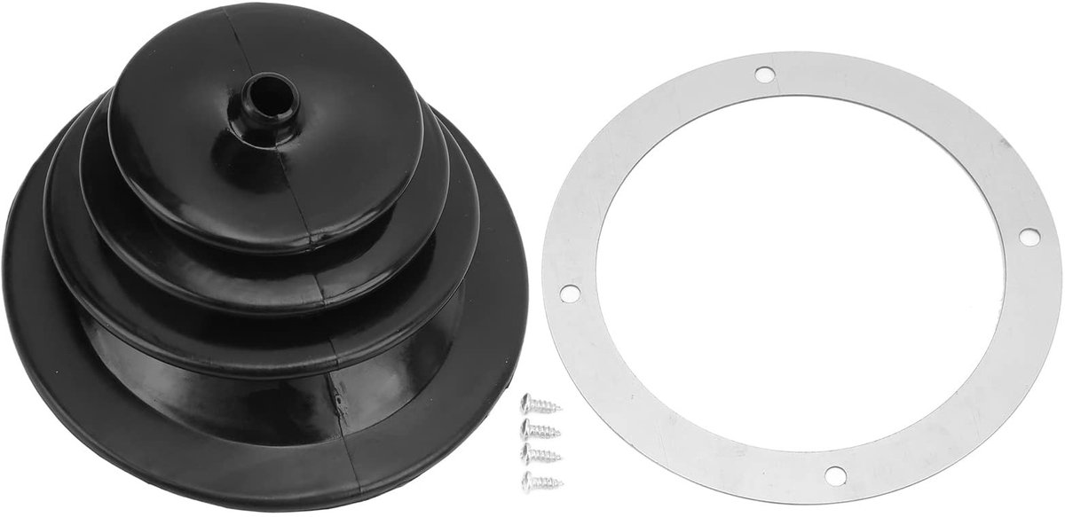 Solidchoice - Universele Rubber Shifter Dust Cover - Gear Shift Handbrake Lever Boot Kit