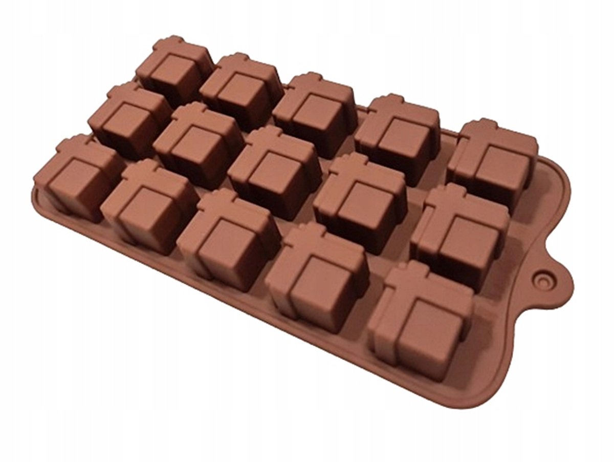 Siliconen Chocoladevorm - 15 stuks - Cadeau & Kerst