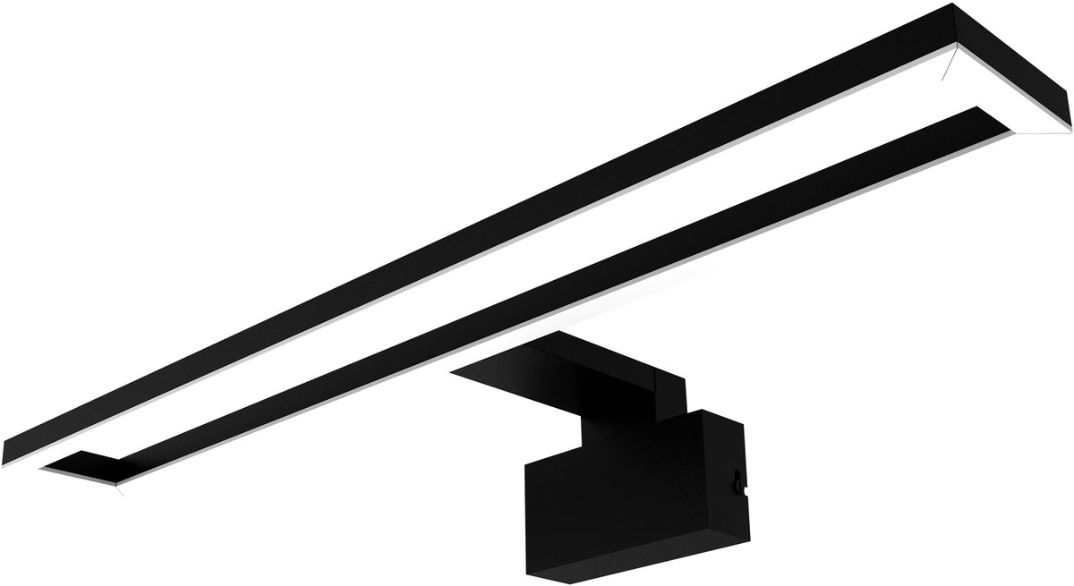 OSRAM lamp zwart, 4000 K, koel wit, 600 lm, 10 W, acrylonitril-butadieen-styreen (ABS), 120° bundelhoek
