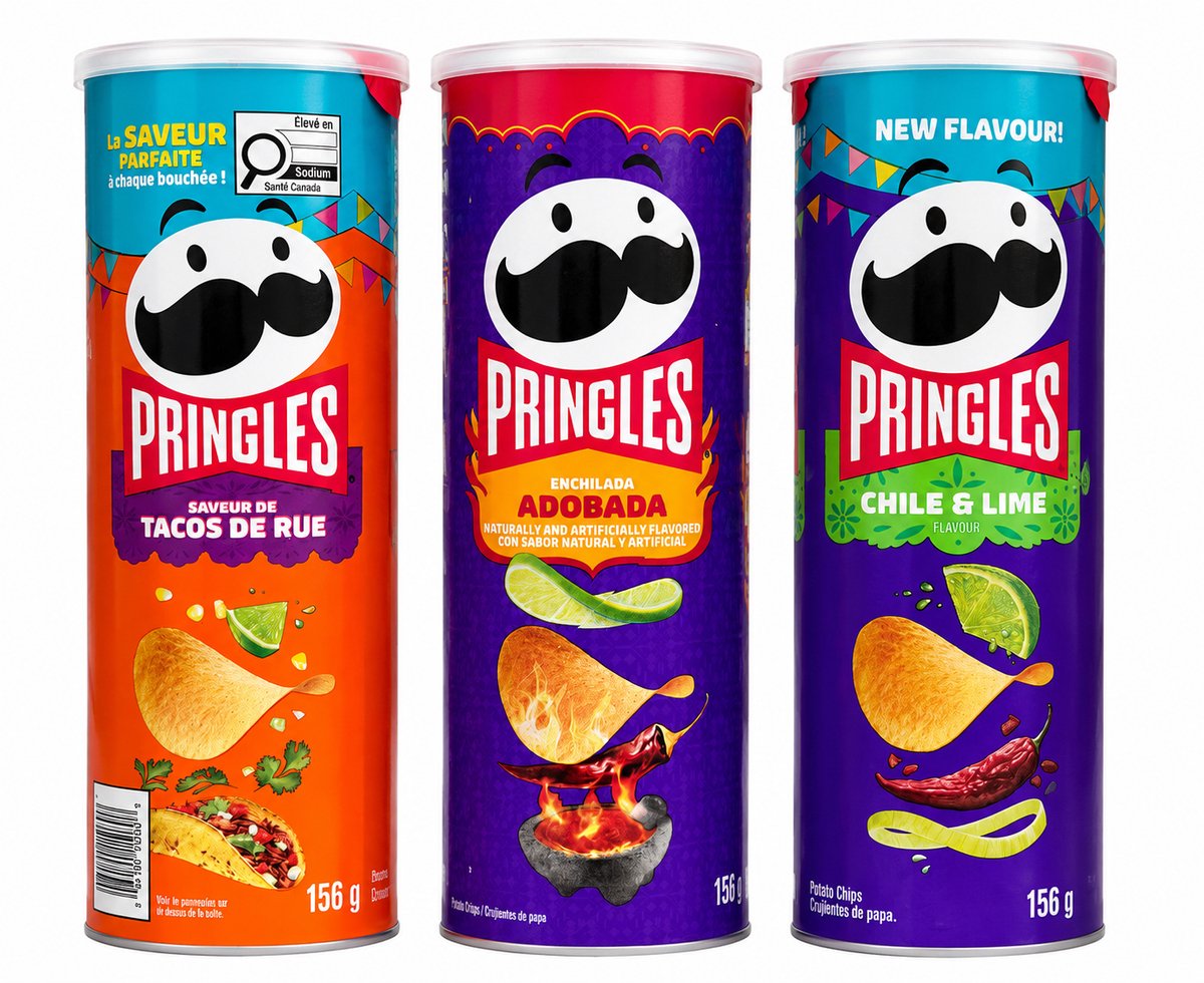 Pringles Mexican Fiesta Trio