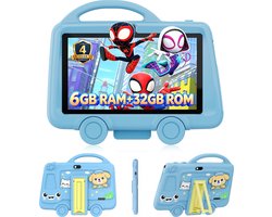 TABWEE K8 - Tablet - 6GB RAM - 32GB ROM - 3000mAh - kinderen tablets - Blauw