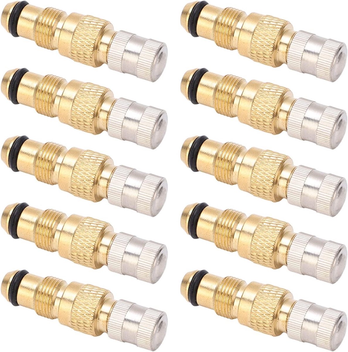 Elzusha- Ventiel - 10 Stuks - Vervangingsonderdeel - Messing - OE Nummer TR218A/TR618A - Voor Tractor - Bandventiel